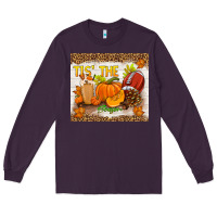 Plum tis the season fall Long Sleeve Tee - TumblerDesignByShophia