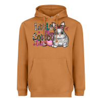 Meerkat Little Miss Cotton Tail Heavyweight Hoodie - CowhideDigitalArt