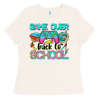 Bone game over back to school Ladies Tee - NancyCooperArtShop