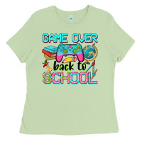 Matcha game over back to school Ladies Tee - NancyCooperArtShop