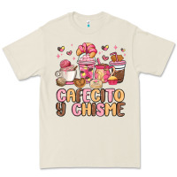 Bone cafecito y chisme Premium Tee - MaliasSmallBusiness