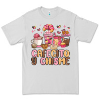 Dove Grey cafecito y chisme Premium Tee - MaliasSmallBusiness