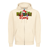 Sandshell christmas brother claus Zipper Hoodie - FaDigitalArtStudio