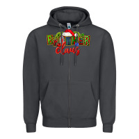 Smoke christmas brother claus Zipper Hoodie - FaDigitalArtStudio