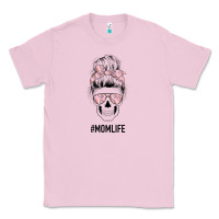 Bubblegum Pink Pink Flower Mom Skull Classic Tee - Bettercallsaul