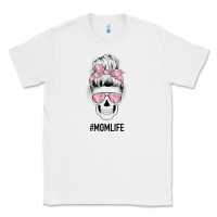 White Pink Flower Mom Skull Classic Tee - Bettercallsaul