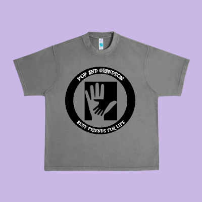 Pop Pop And Grandson Best Friends For Life Urban Heavy Tee Designed By Bettercallsaul