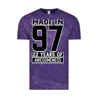 Cloud Purple Made In 97 22 Years Of Awesomeness Vintage Tee - Bettercallsaul