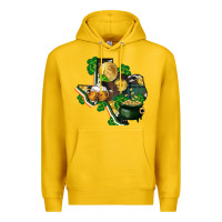 Lemon texas map st patrick's day Premium Hoodie - FaDigitalArtStudio
