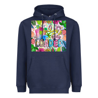 Navy Lets Get Loaded Heavyweight Hoodie - CowhideDigitalArt