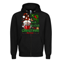 Black Hot Cocoa And Christmas Movie Zipper Hoodie - BundleAndBundleShop