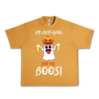 Peanut Butter I'm Just Here For The Boos Urban Heavy Tee - Bettercallsaul