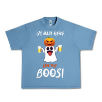 Pebble Blue I'm Just Here For The Boos Urban Heavy Tee - Bettercallsaul