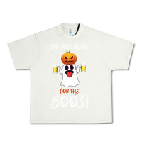 Pistachio I'm Just Here For The Boos Urban Heavy Tee - Bettercallsaul