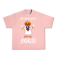 Salmon I'm Just Here For The Boos Urban Heavy Tee - Bettercallsaul