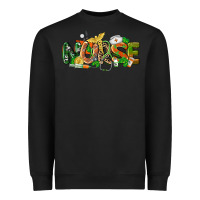 Black St. Patrick's Day Nurse Heavyweight Sweatshirt - CowGirlArtShop