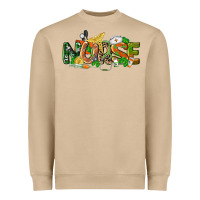 Mushroom St. Patrick's Day Nurse Heavyweight Sweatshirt - CowGirlArtShop