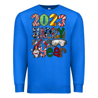True Royal 2023 Happy New Year Premium Sweatshirt - CowhideDigitalArt