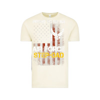 Vintage Arctic Hot Trend Proud Air Force Step-Dad American Flag Vintage Tee - PixelWave