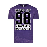 Cloud Purple Made in 98 22 Years Of Awesomeness Vintage Tee - Bettercallsaul
