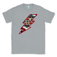 Heather Grey Western Aztec Pattern Lightning Classic Tee - Bettercallsaul