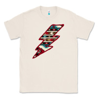 Natural Western Aztec Pattern Lightning Classic Tee - Bettercallsaul