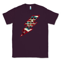 Plum Western Aztec Pattern Lightning Classic Tee - Bettercallsaul
