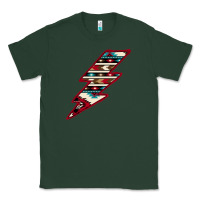 Sports Green Western Aztec Pattern Lightning Classic Tee - Bettercallsaul