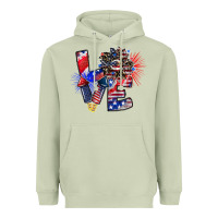Patriotic Love Heavyweight Hoodie | Teevron