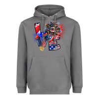 Storm patriotic Love Heavyweight Hoodie - CowhideDigitalArt
