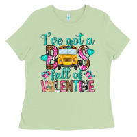 Ive Got A Bus Full Of Valentine Ladies Tee | Teevron