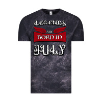 Cloud Black Legends are born in July Vintage Tee - Bettercallsaul
