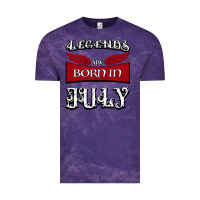 Cloud Purple Legends are born in July Vintage Tee - Bettercallsaul