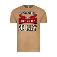 Vintage Camel Legends are born in July Vintage Tee - Bettercallsaul