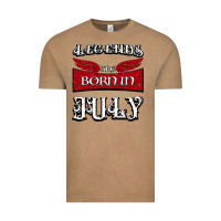 Vintage Coffee Legends are born in July Vintage Tee - Bettercallsaul