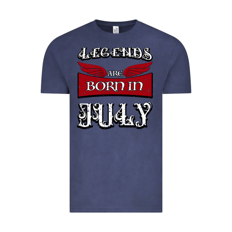 Legends Are Born In July Vintage Tee by Bettercallsaul | Teevron