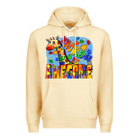 Pina Colada Knowledge is awesome Autism giraffe Premium Hoodie - FaDigitalArtStudio