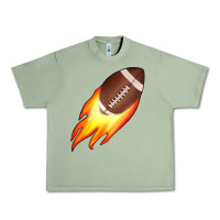 Oil Green american football Urban Heavy Tee - JahusDesignShop