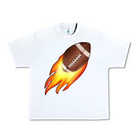 White american football Urban Heavy Tee - JahusDesignShop