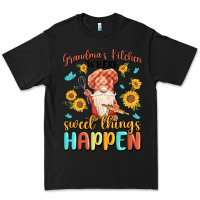 Black grandma's kitchen where sweet things happen Premium Tee - MaliasSmallBusiness