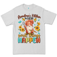 Dove Grey grandma's kitchen where sweet things happen Premium Tee - MaliasSmallBusiness