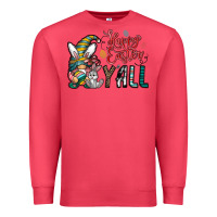 Cardinal happy easter y all Premium Sweatshirt - CowhideDigitalArt