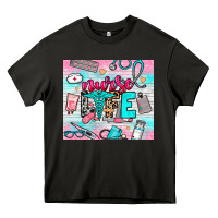 Asphalt nurse life Heavy Core Tee - NancyCooperArtShop