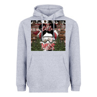 Heather Grey Little Miss Heavyweight Hoodie - CowhideDigitalArt