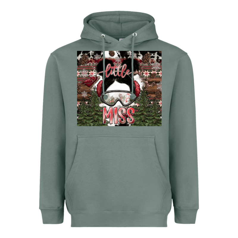 Little Miss Heavyweight Hoodie by CowhideDigitalArt | Teevron