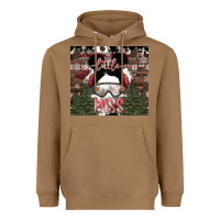 Toasted Coconut Little Miss Heavyweight Hoodie - CowhideDigitalArt