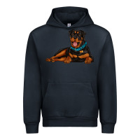 Navy rottweiler Urban Hoodie - Artiststas