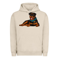 Pigment French Oak rottweiler Urban Hoodie - Artiststas