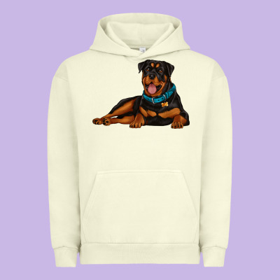 Rottweiler Urban Hoodie Designed By Artiststas