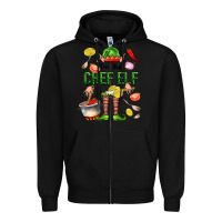 Black im the chef elf Zipper Hoodie - FaDigitalArtStudio